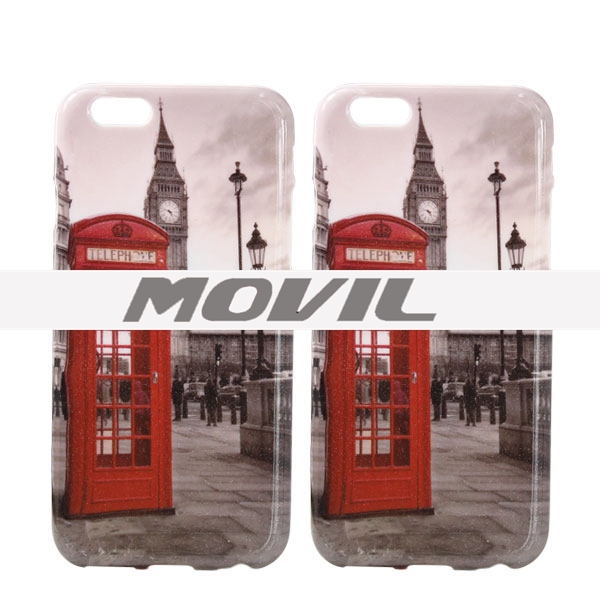 NP-2558 Funda Colorido suave TPU para Apple iPhone 6-10